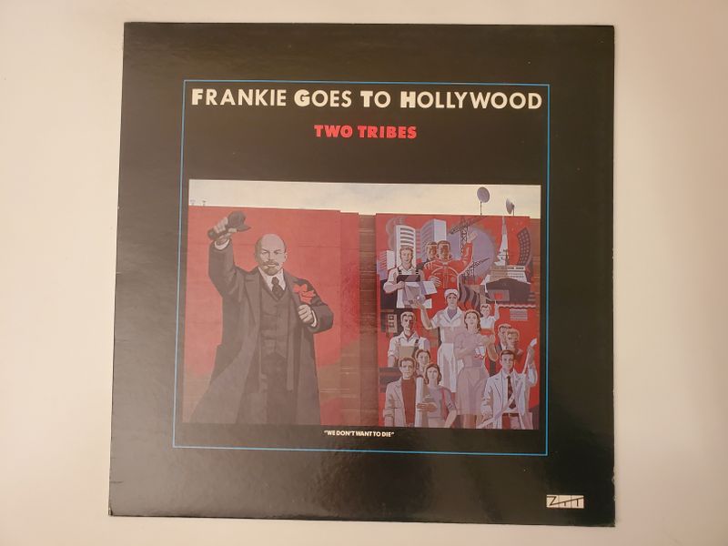 Frankie Goes to Hollywood Two Tribes vinyl record